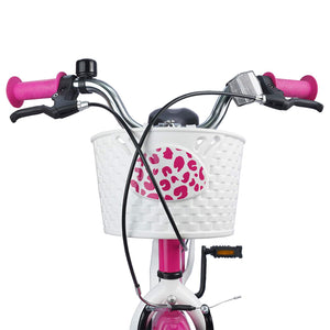Kinderfahrrad 18 Zoll mit Stützrädern Rosa