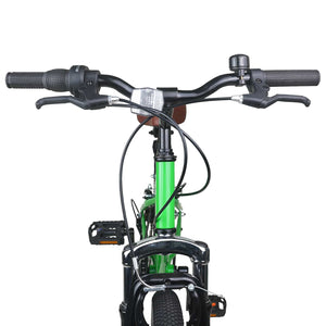 24 Zoll Mountainbike Grün für Kinder 8-12 Jahre
