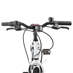 vidaXL VTT 20 pouces 6 vitesses pour 5-8 ans Blanc