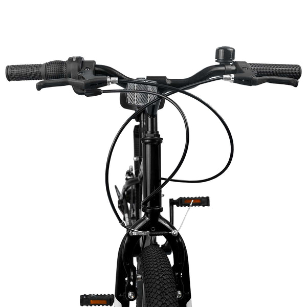 20-Zoll Mountainbike 6-Gang für Kinder 5-8 Jahre - Schwarz