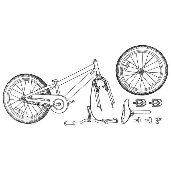 vidaXL VTT 24 pouces 6 vitesses pour 8-12 ans Noir