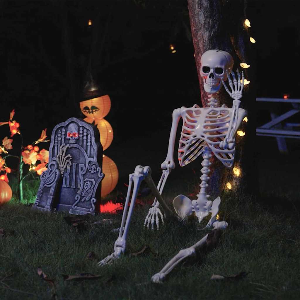 Halloween Skelett Weiß 85cm 2er-Set
