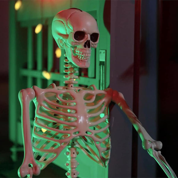 Halloween Skelett Weiß 85cm 2er-Set