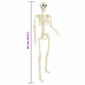 Halloween Skelett Weiß 85cm 2er-Set