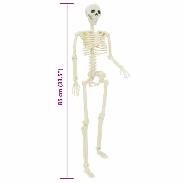 Halloween Skelett Weiß 85cm 2er-Set