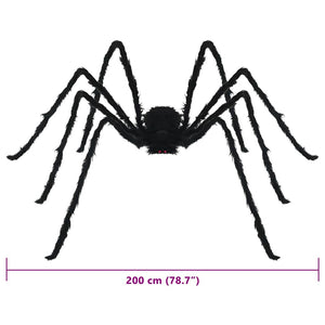 Halloween Spinnen Deko 3er Set - 200cm