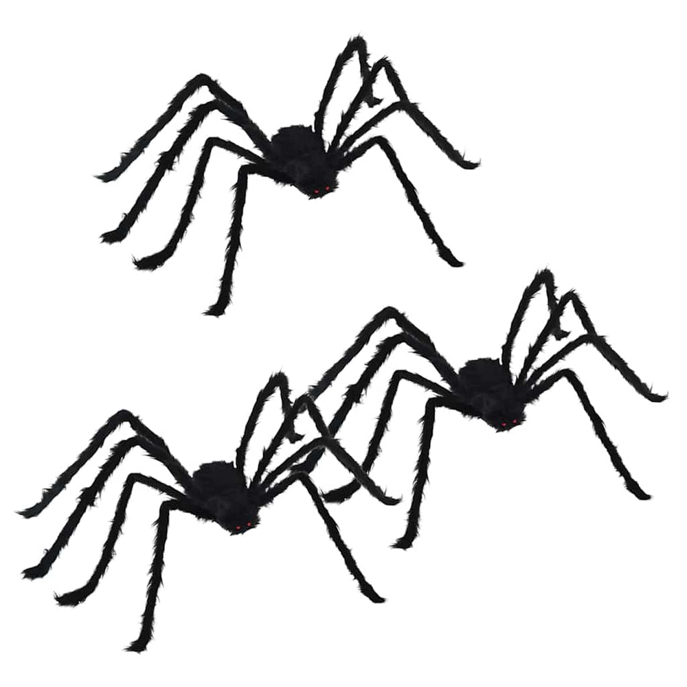 Halloween Spinnen Deko 3er Set 150cm
