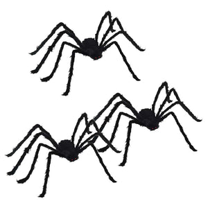 Halloween Spinnen Deko 3er Set 150cm