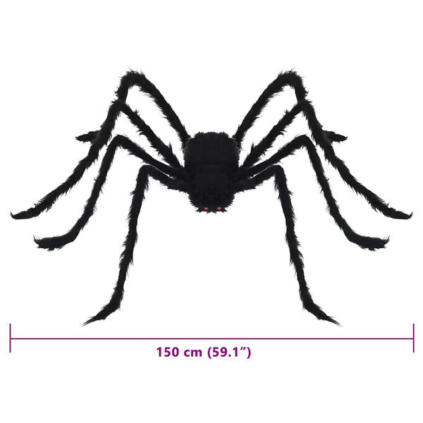 Halloween Spinnen Deko 3er Set 150cm