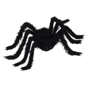 Halloween Spinnen Deko 6er Set, 75cm