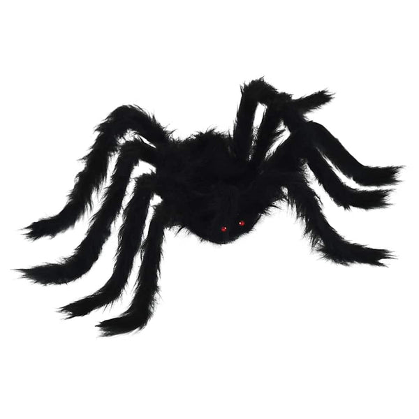 Halloween Spinnen Deko 6er Set, 75cm