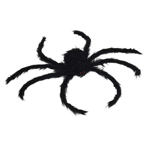 Halloween Spinnen Deko 6er Set, 75cm