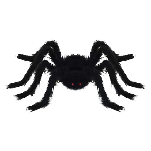 Halloween Spinnen Deko 6er Set, 75cm