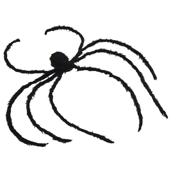 Halloween Spinnendeko mit Netz, 2er-Set
