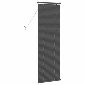 Silber Graue PVC Jalousie 150 x 40 cm