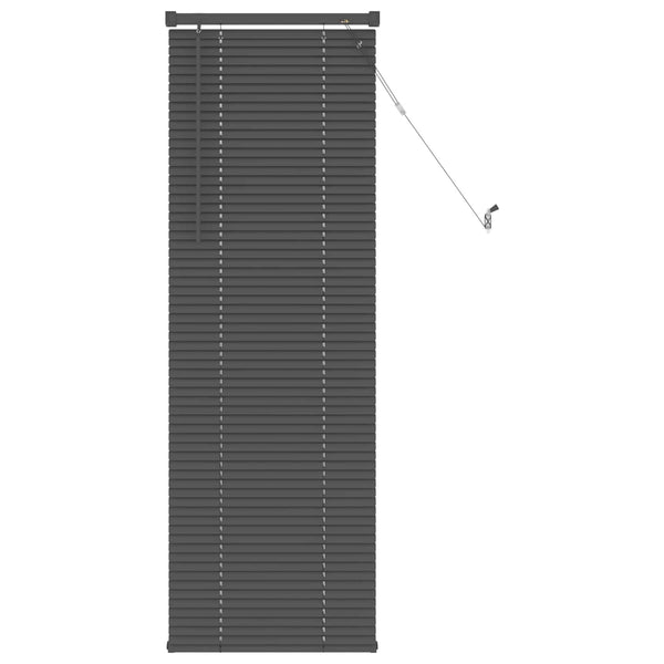 Silber Graue PVC Jalousie 150 x 40 cm