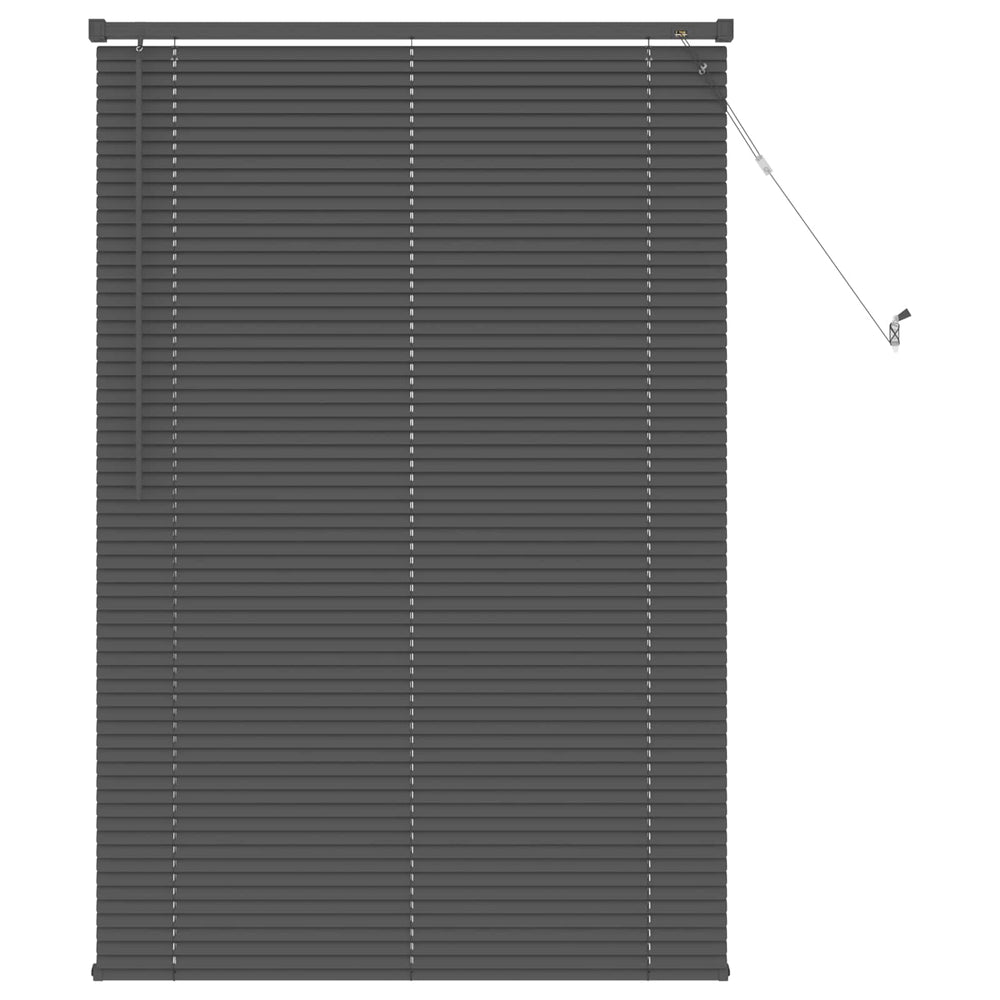 Silber Graue PVC Jalousie 150x90cm