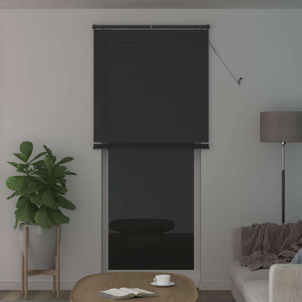Silber Graue PVC Jalousie 213 x 70 cm