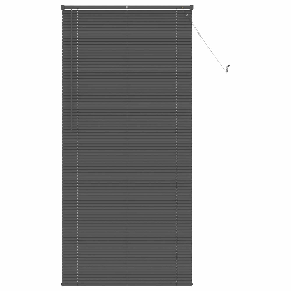 Silber Grau PVC Jalousie 213 x 80 cm