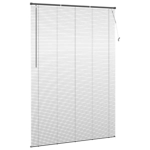 Silber Graue PVC Jalousie 213 x 130 cm