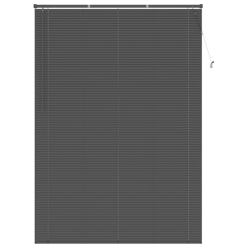 Silber Graue PVC Jalousie 213 x 160 cm