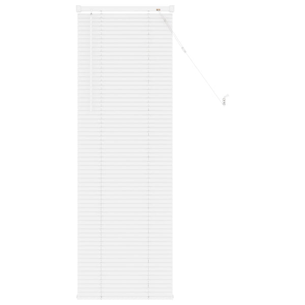 Weiße PVC Jalousie 150 x 40 cm