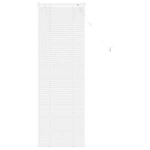 Weiße PVC Jalousie 150 x 60 cm