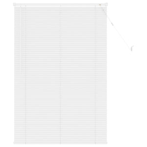 Verstellbare Jalousie Weiß 150x80 cm