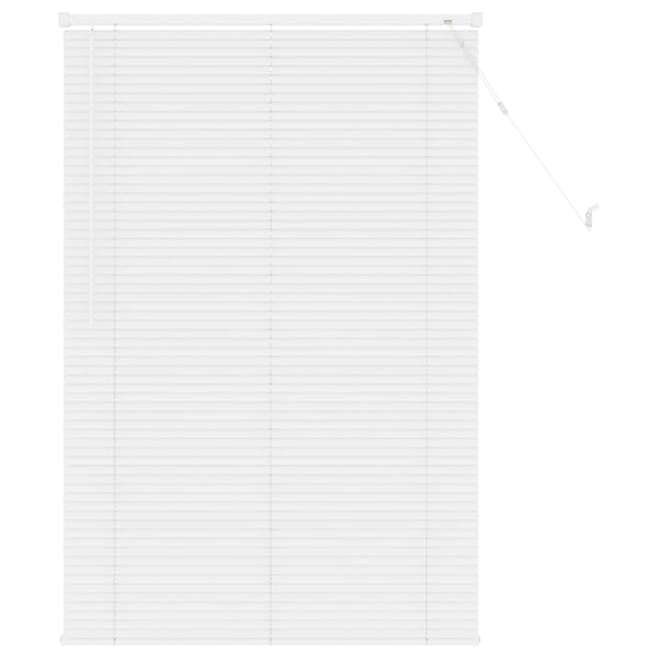Weiße PVC Jalousie 150 x 90 cm