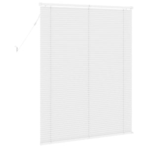 Weiße PVC Jalousie 150 x 110 cm