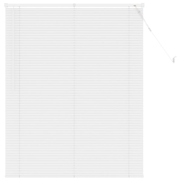 Weiße PVC Jalousie 150 x 110 cm