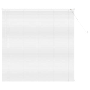 Weiße PVC Jalousie 150 x 160 cm