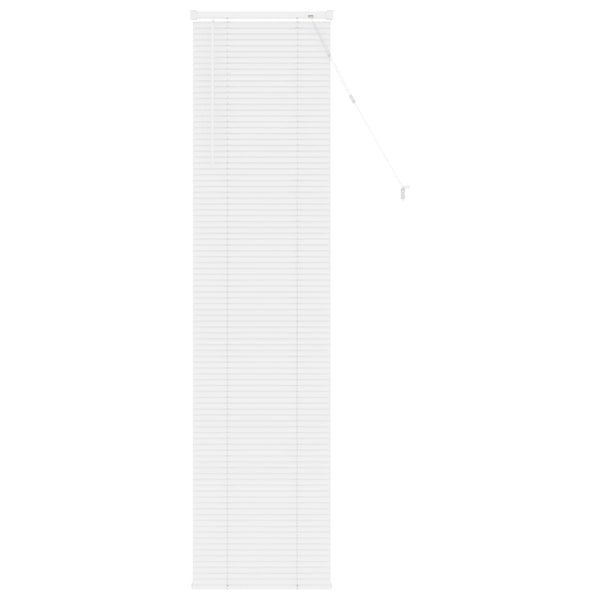 Weiße PVC Jalousie 213 x 40 cm
