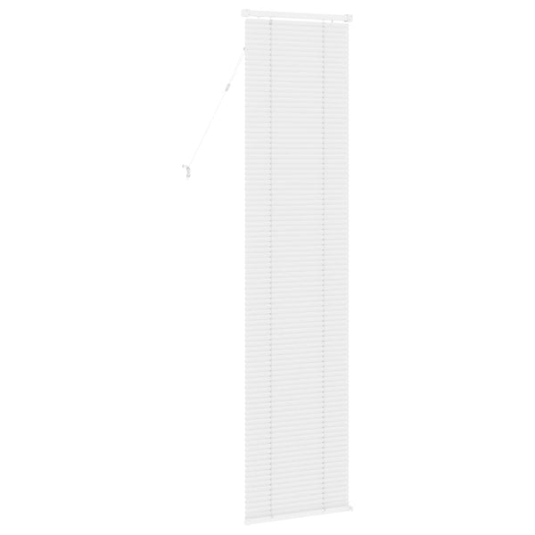 Weiße PVC Jalousie 213 x 50 cm