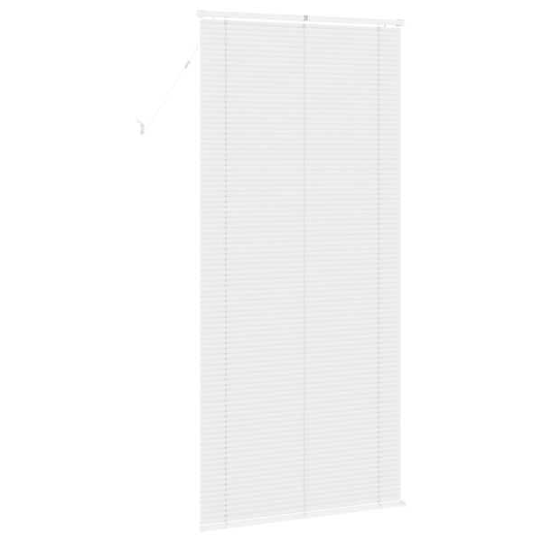 Weiße PVC Jalousie 213 x 70 cm