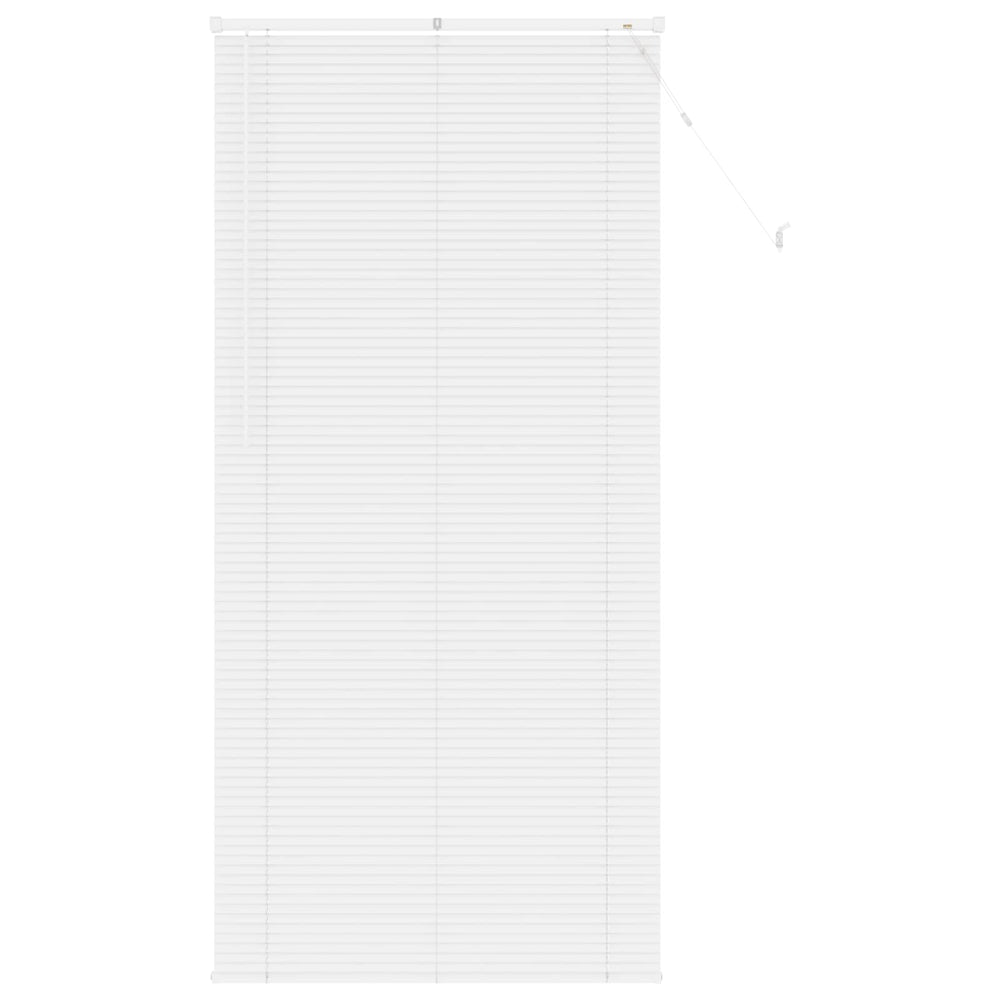Weiße PVC Jalousie 213 x 90 cm
