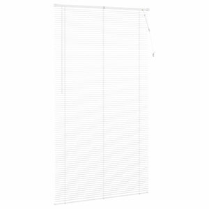 Weiße PVC Jalousie 213 x 120 cm
