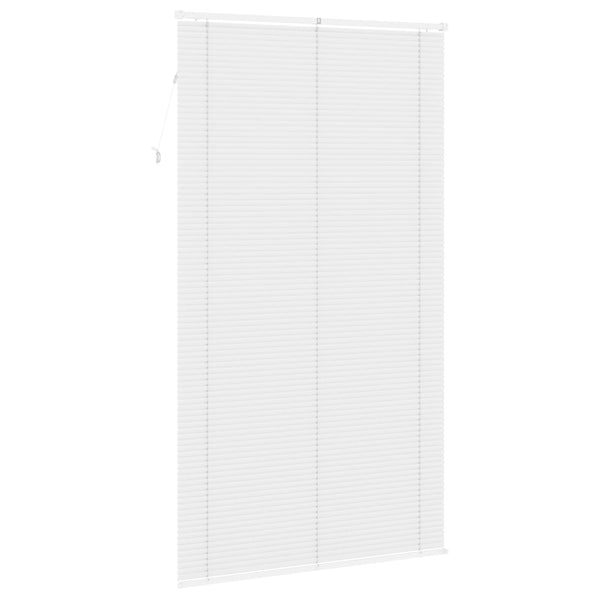 Weiße PVC Jalousie 213 x 120 cm