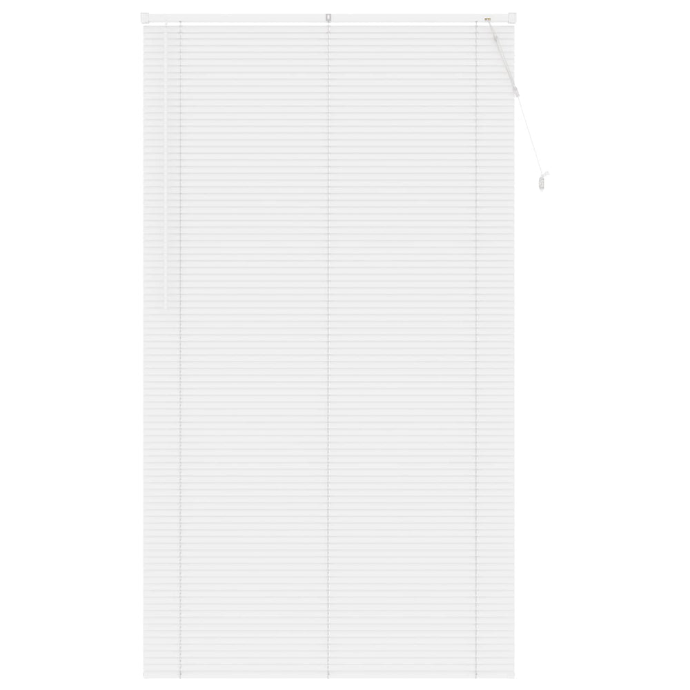 Weiße PVC Jalousie 213 x 120 cm