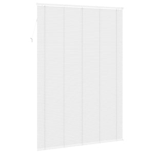 Weiße PVC Jalousie 213x140cm