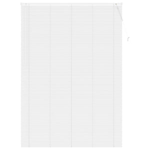 Weiße PVC Jalousie 213x140cm
