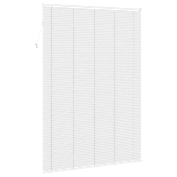 Weiße PVC Jalousie 213 x 150 cm