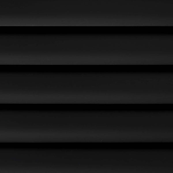 Schwarze PVC Jalousie 150x130cm