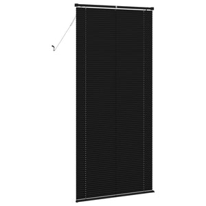 Schwarze PVC Jalousie 213 x 90 cm
