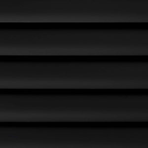 Schwarze PVC Jalousie 213 x 140 cm