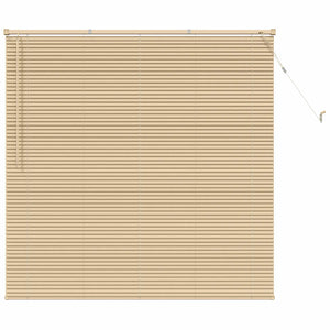 Hellbraune PVC Jalousie 150x130cm