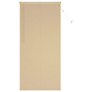 Hellbraune PVC Jalousie 213 x 80 cm