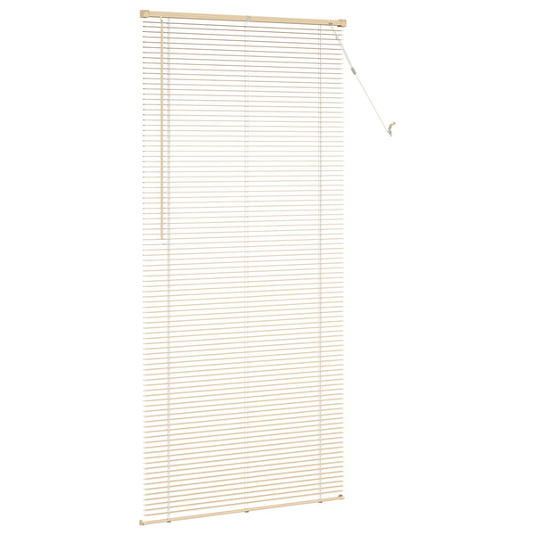Hellbraune PVC Jalousie 213x90cm