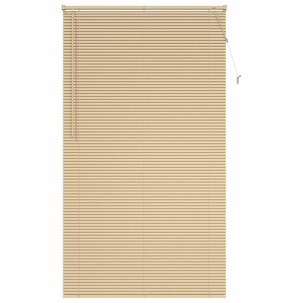 Hellbraune PVC Jalousie 213x110cm