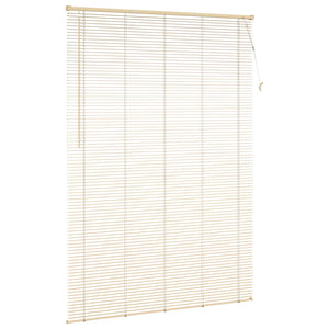 Hellbraune PVC Jalousie 213 x 130 cm